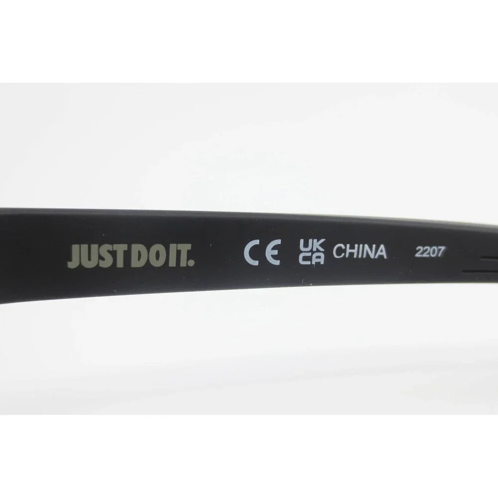 Nike Chronicle FJ2216 010 Matte Black Rectangular Eyeglasses Frames 59-16-135